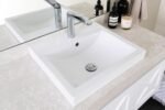 ADP TOPCSCO5446GW SCOOP RECTANGULAR SEMI INSET BASIN GLOSS WHITE
