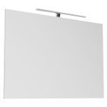 RECTANGULAR FRAMED MIRROR DAYLIGHT MIRROR 1200 MATTE BLACK/CHROME DLM12080 ADP