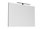 RECTANGULAR FRAMED MIRROR DAYLIGHT MIRROR 1200 MATTE BLACK/CHROME DLM12080 ADP