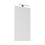RECTANGULAR FRAMED MIRROR DAYLIGHT MIRROR 450 MATTE BLACK/CHROME DLM4580 ADP