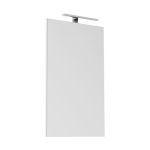 RECTANGULAR FRAMED MIRROR DAYLIGHT MIRROR 500 MATTE BLACK/CHROME DLM5080 ADP