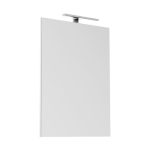 RECTANGULAR FRAMED MIRROR DAYLIGHT MIRROR 600 MATTE BLACK/CHROME DLM6080CP ADP