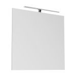 RECTANGULAR FRAMED MIRROR DAYLIGHT MIRROR 900 MATTE BLACK/CHROME DLM9080 ADP