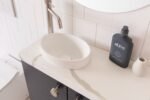 ADP TOPSJOY2819W JOY ROUND SEMI INSET BASIN GLOSS/MATTE WHITE