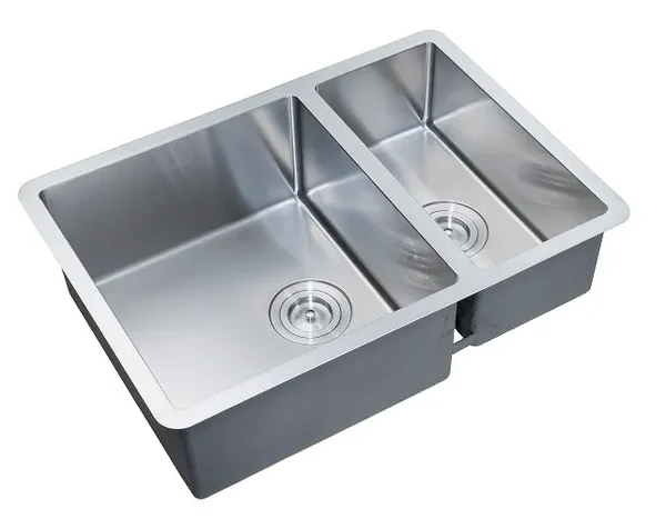 INSPIRE M-CBS-820-66 ARTE ONE AND HALF BOWL STAINLESS STEEL SINK 660x450x200MM