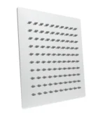 INSPIRE TSSH10 TARAN SQUARE STAINLESS STEEL SHOWER HEAD 250MM CHROME AND COLOURED