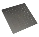 INSPIRE TSSH10 TARAN SQUARE STAINLESS STEEL SHOWER HEAD 250MM CHROME AND COLOURED