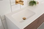 RECTANGULAR UNDER-COUNTER BASIN GLORY GLOSS/MATTE WHITE TOPTGLO5536 ADP