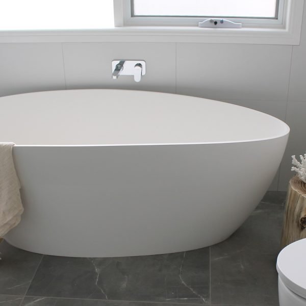 FREE STANDING BATHTUB TRANQUIL PLUS 1700 TRANPBATH1700 GLOSS/MATTE WHITE ADP