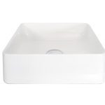 SQUARE ABOVE COUNTER BASIN MALO GLOSS WHITE TOPCMALWH ADP