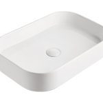 RECTANGULAR ABOVE COUNTER BASIN MAX GLOSS WHITE TOPCMAX5537GW ADP