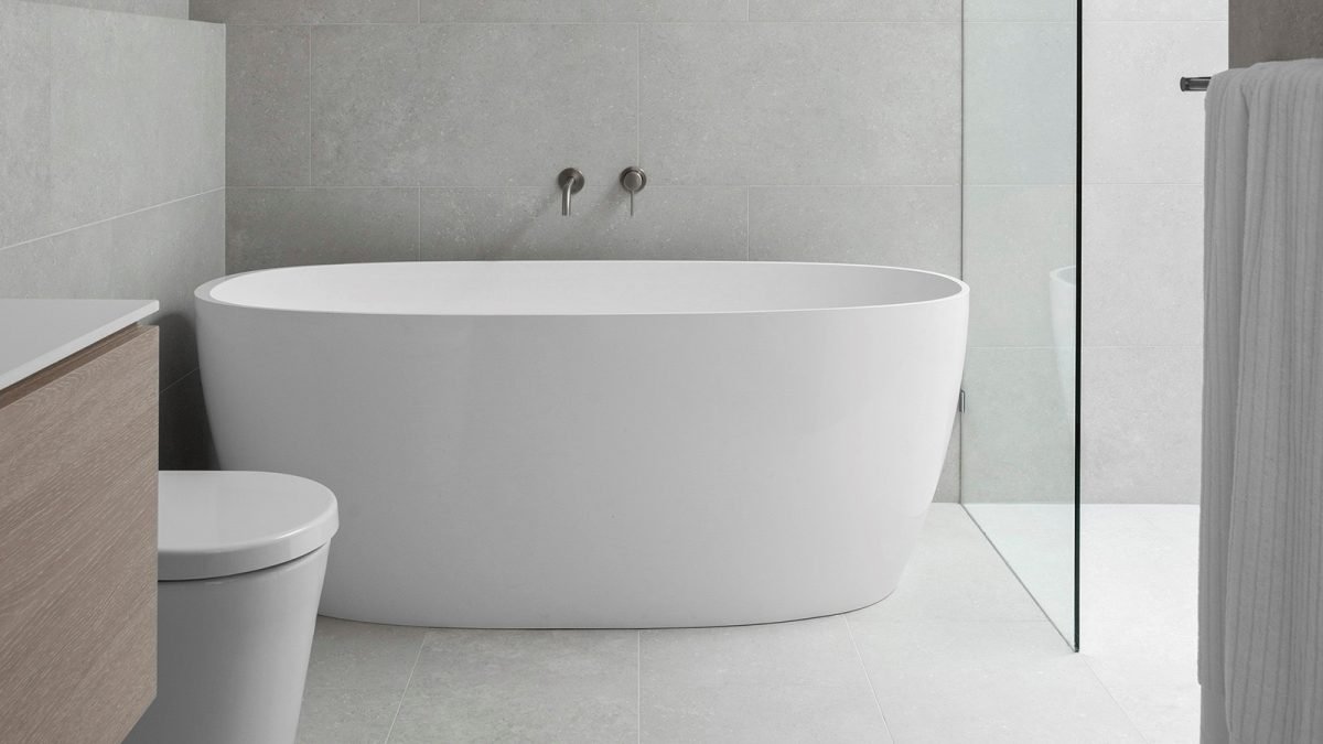 FREE STANDING BATHTUB SUBMERGE 1600 SUBMBATH1600G GLOSS WHITE ADP