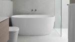 FREE STANDING BATHTUB SUBMERGE 1600 SUBMBATH1600G GLOSS WHITE ADP