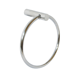 LAWSON SERIES TOWEL RING - ROUND MOUNTING POLISHED STAINLESS STEEL METLAM ML6040PSS