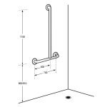 mlr 108 shower grab rail dwg