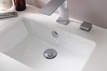 RECTANGULAR UNDER-COUNTER BASIN NESA GLOSS WHITE TOPCNES5234 ADP