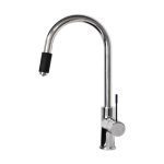 ROUND KITCHEN/LAUNDRY SINK MIXER INDI JTAPKINRCPBK ADP