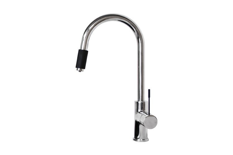 ROUND KITCHEN/LAUNDRY SINK MIXER INDI JTAPKINRCPBK ADP