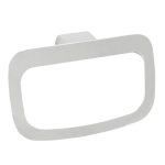 HAND TOWEL RING MANHATTAN CHROME & GLOSS WHITE JACCNYMANTRWH ADP