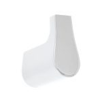 ROBE HOOK MANHATTAN CHROME & GLOSS WHITE JACCNYMANRHWH ADP