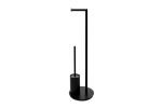 FREE STANDING TOILET CADDY STATEN MATTE BLACK JACCNYSTABRBK ADP