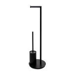 FREE STANDING TOILET CADDY STATEN MATTE BLACK JACCNYSTABRBK ADP