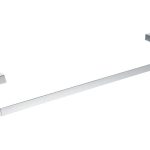 SINGLE TOWEL RAIL 600MM TIMES SQUARE CHROME JACCNYTIMST6CP ADP
