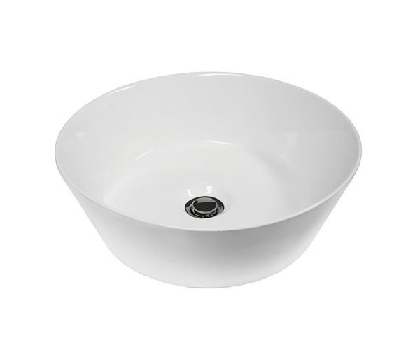 ROUND ABOVE COUNTER BASIN SPACE GLOSS WHITE TOPCSPAWH ADP