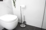 FREE STANDING TOILET CADDY STATEN CHRO0ME JACCNYSTABRCP ADP