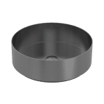 ABEY 304RND-B ROUND 304 STAINLESS STEEL ABOVE COUNTER BASIN GARETH ASHTON BLACK PEARL