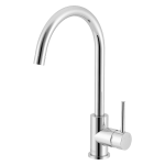 ABEY 3K4 LUCIA GOOSENECK SIDELEVER MIXER GARETH ASHTON CHROME AND COLOURED