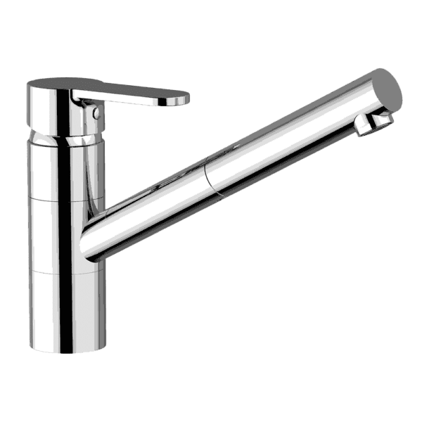 ABEY 400710 ISA PULL OUT KITCHEN MIXER ARMANDO VICARIO CHROME AND COLOURED