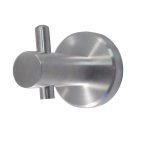 ROBE HOOK - CONCEALED FIX SATIN STAINLESS STEEL METLAM 700_SS_ROBEHOOK