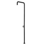 ABEY 800323 RESORT OUTDOOR SHOWER 316 STAINLESS STEEL ARMANDO VICARIO CHROME / BLACK