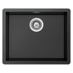 ABEY CN100 CARBON FIBRE SINGLE BOWL SINK SCHOCK BLACK