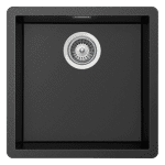 ABEY CN100S CARBON FIBRE SINGLE BOWL SINK SCHOCK BLACK