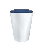 FIENZA K016 ISABELLA CARE WALL FACED TOILET SUITE GLOSS WHITE WITH BLUE SEAT