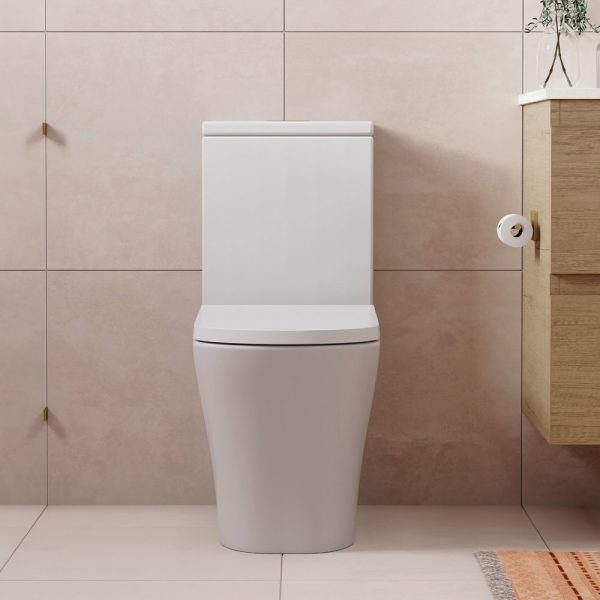 FIENZA K018 CHLOE BACK TO WALL TOILET SUITE WHITE
