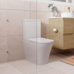 FIENZA K018 CHLOE BACK TO WALL TOILET SUITE WHITE