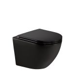 FIENZA K2376MB KOKO WALL HUNG TOILET SUITE MATTE BLACK WITH SEAT ONLY