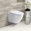 FIENZA K2376MW KOKO WALL HUNG TOILET SUITE MATTE WHITE WITH SEAT ONLY