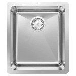 ABEY LT100 SINGLE BOWL SINK 31 LITRE CHROME