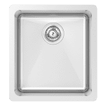 ABEY LT110 SINGLE BOWL SINK 36 LITRE CHROME
