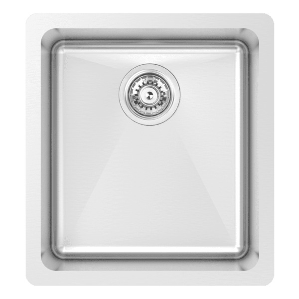 ABEY LT110 SINGLE BOWL SINK 36 LITRE CHROME