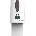 AUTOMATIC TEMPERATURE & SANITISER DISPENSER WHITE ABS PLASTIC METLAM ML_970ST_WHT