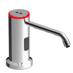 BENCH MOUNTED SENSOR OPERATED FOAM SOAP DISPENSER POLISHED STAINLESS STEEL METLAM ML_BM_FOAMDISP_SS