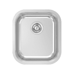ABEY NQ100 THE HAWKSBURY SINGLE BOWL STAINLESS STEEL SINK CHROME