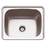 ABEY PR45 THE LODDEN SINGLE BOWL SINK CHROME