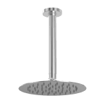 ABEY RDS05-316 ROUND VERTICAL 200MM SHOWER DROP 316 GARETH ASHTON CHROME