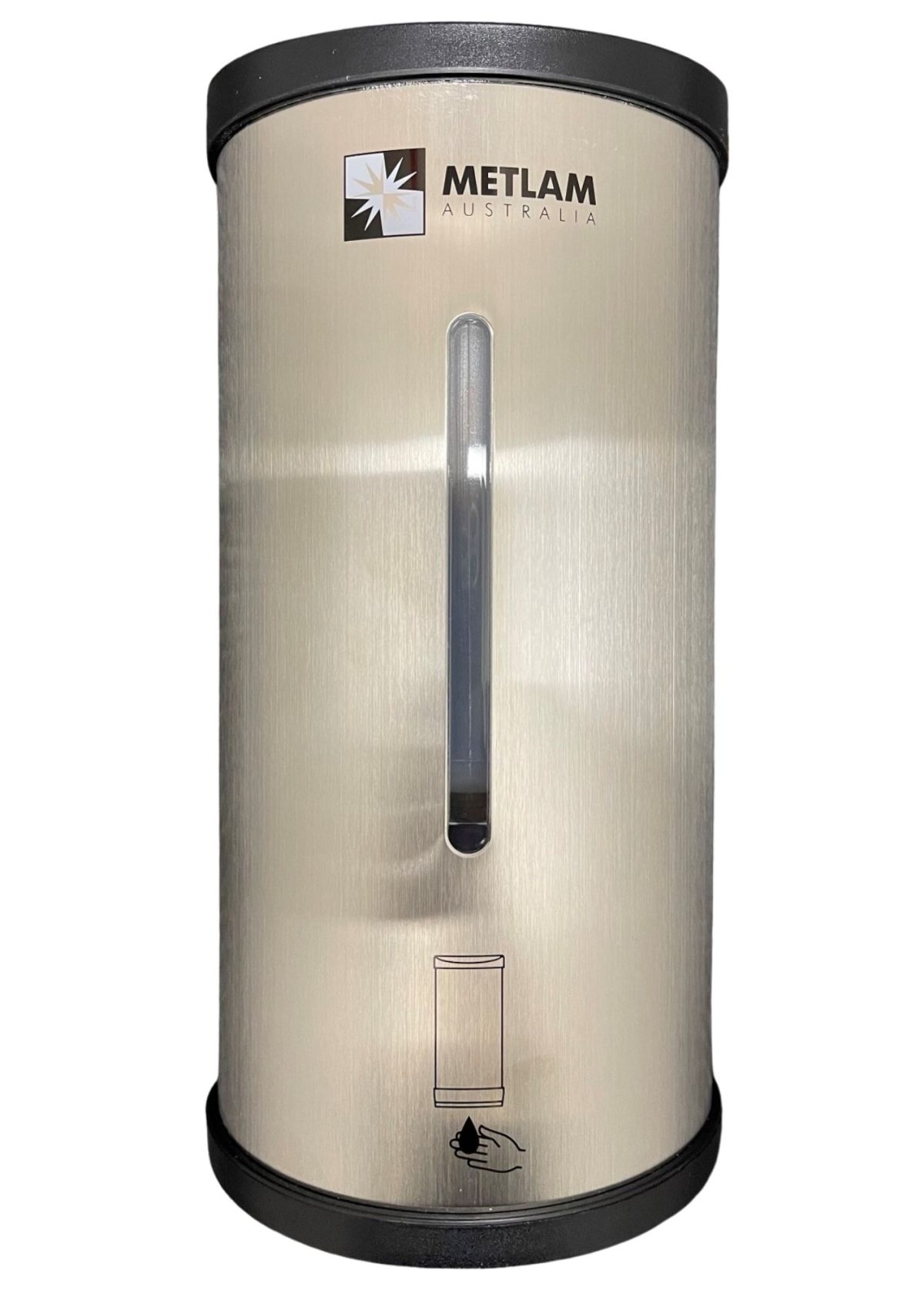 SURFACE MOUNTED SENSOR OPERATED SOAP DISPENSER SATIN STAINLESS STEEL METLAM ML_950SD_SS